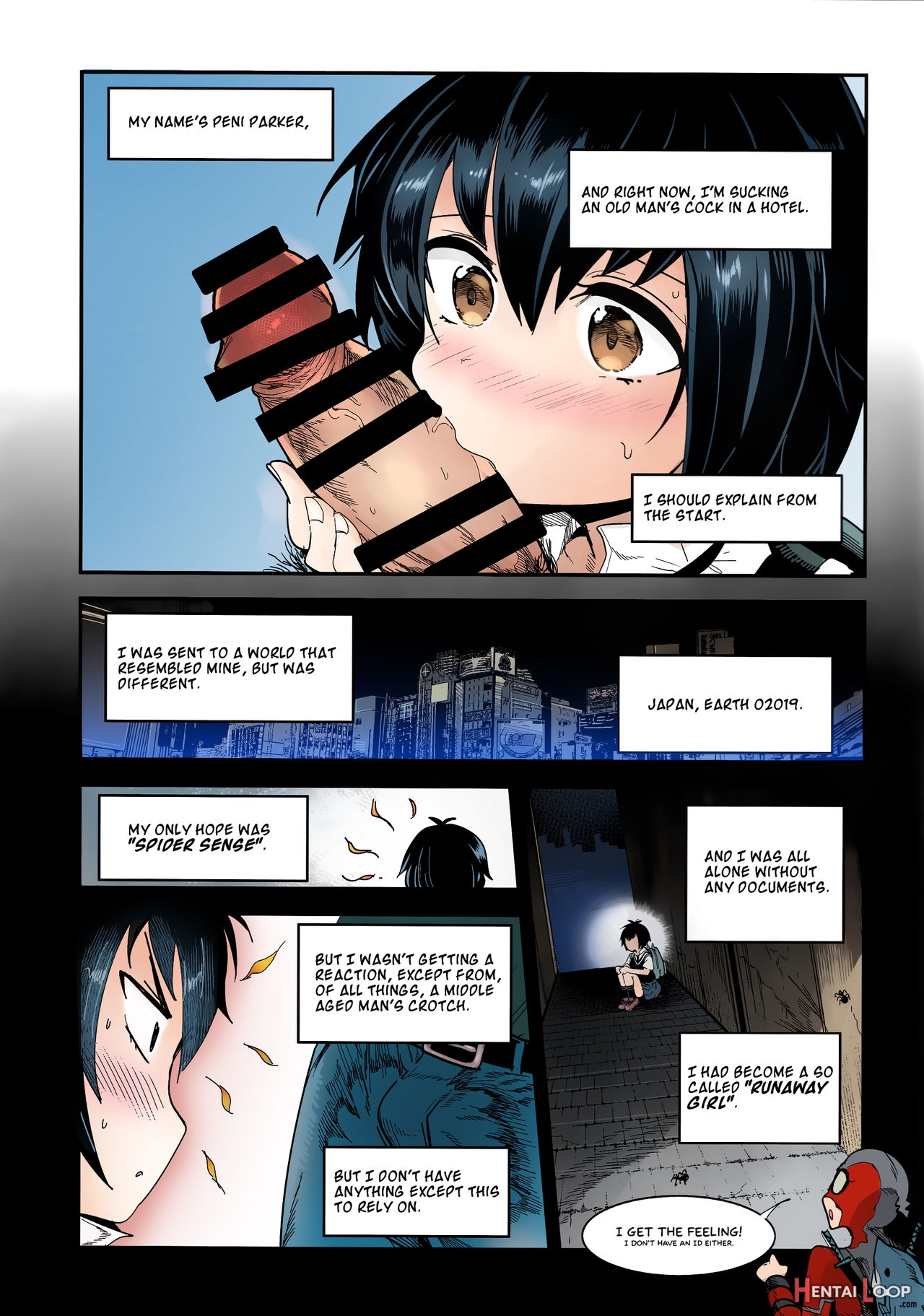 Peni Parker's Thin Book Comes With Great Responsibility =white Symphony= page 6