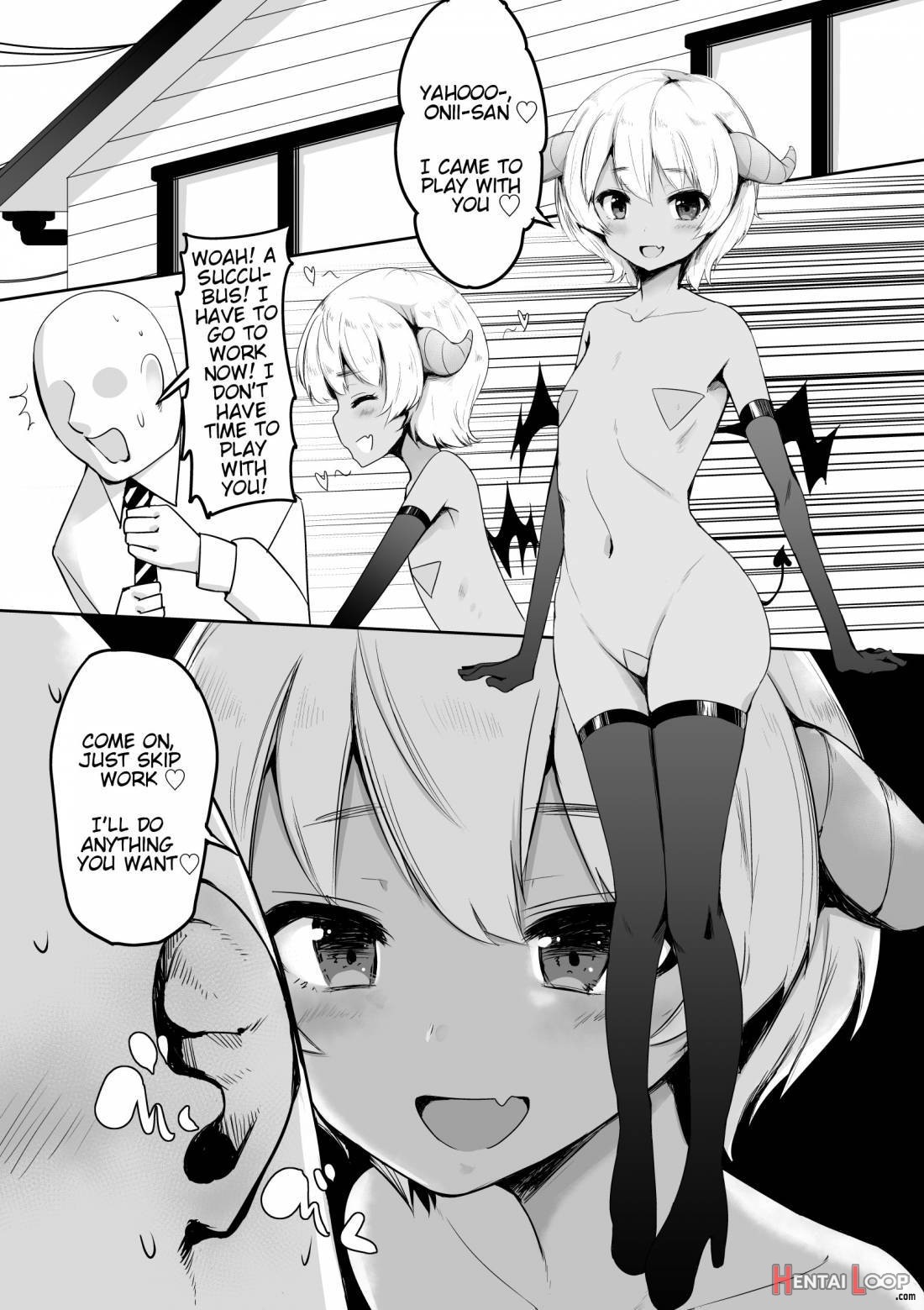 Pettanko Succubus-chan No Gorioshi Sakusei page 2