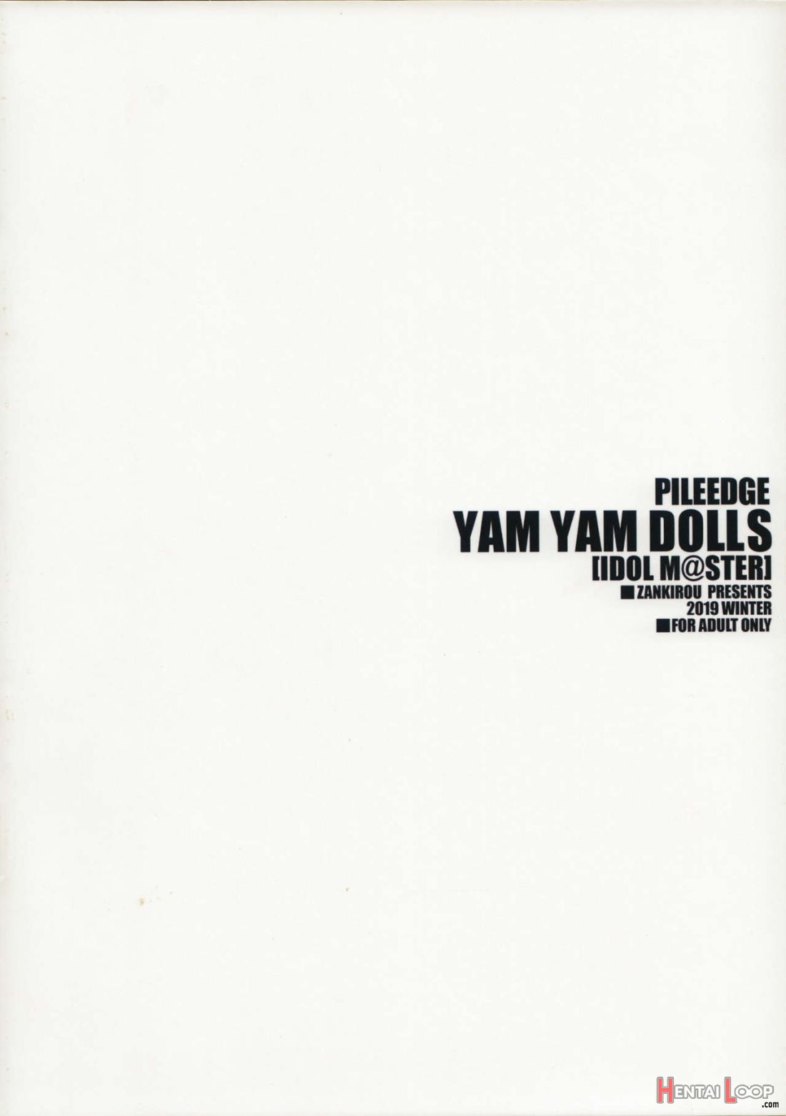 Pile Edge Yam Yam Dolls page 38
