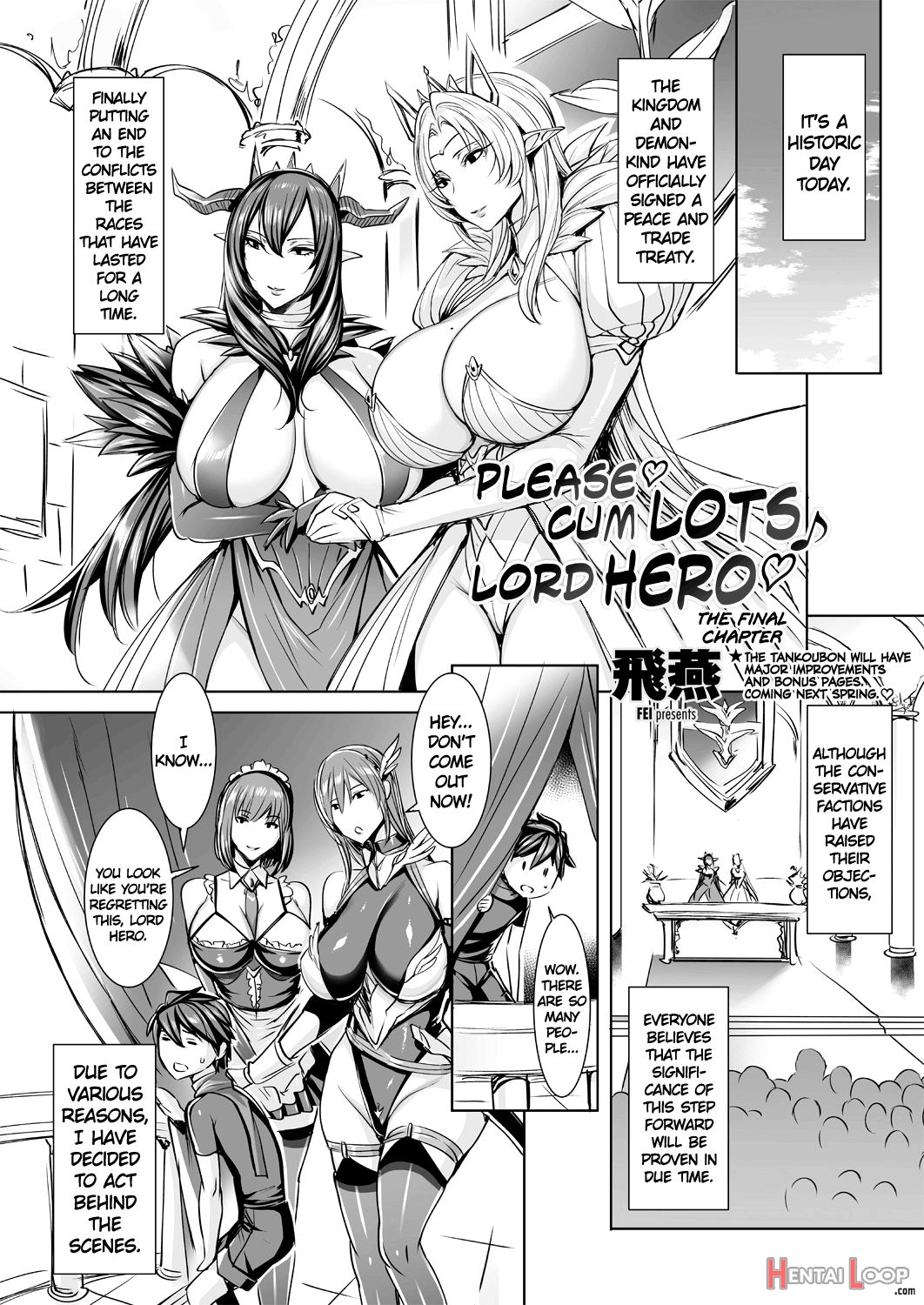 Please Cum Lots ♪ Lord Hero ♥ page 174