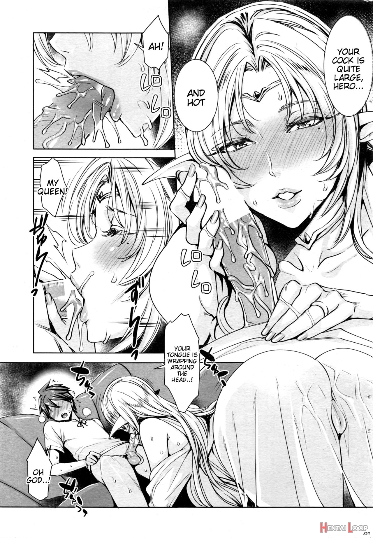 Please Cum Lots ♪ Lord Hero ♥ page 57