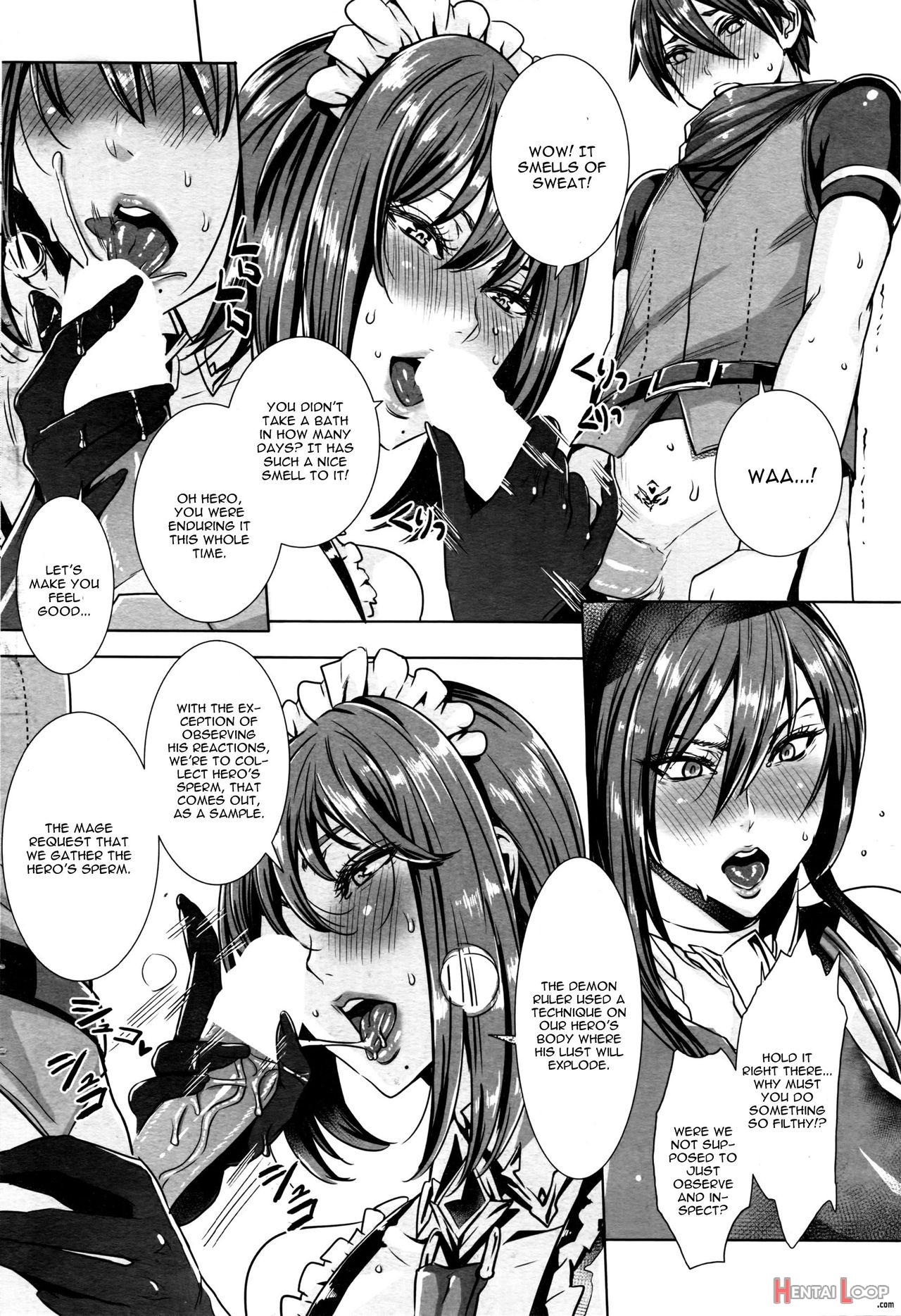 Please Cum Lots ♪ Lord Hero ♥ page 7