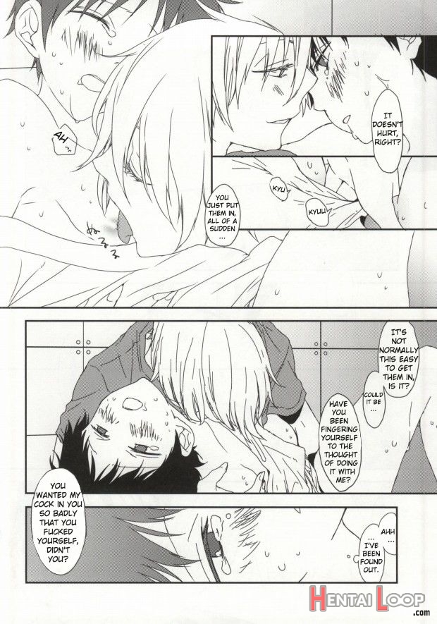 Please Let Me Grope Shinji-kun's Tits. page 11