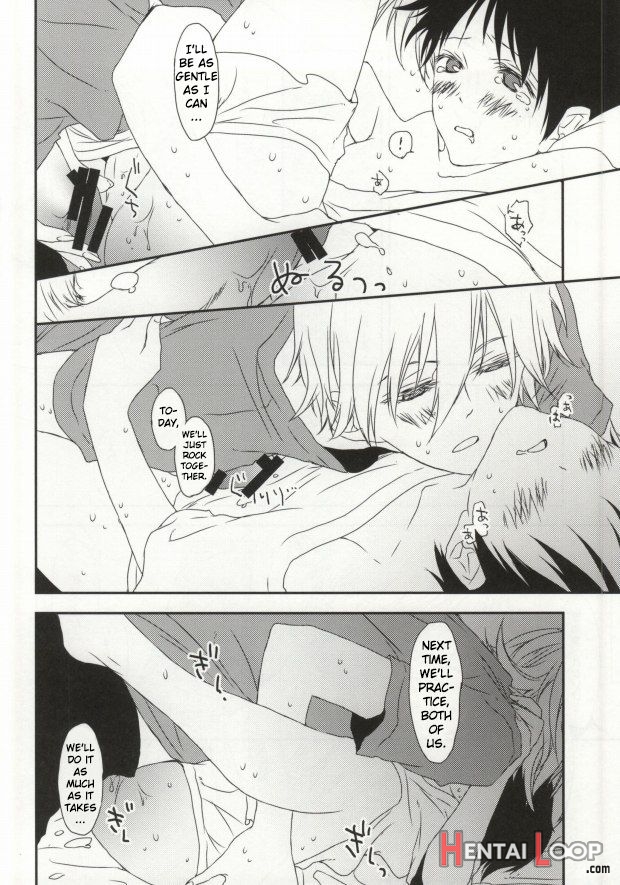 Please Let Me Grope Shinji-kun's Tits. page 19