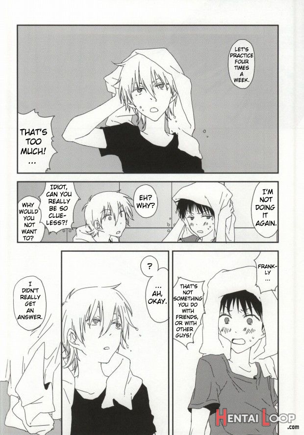 Please Let Me Grope Shinji-kun's Tits. page 21