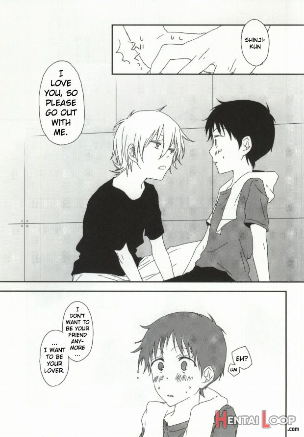 Please Let Me Grope Shinji-kun's Tits. page 22