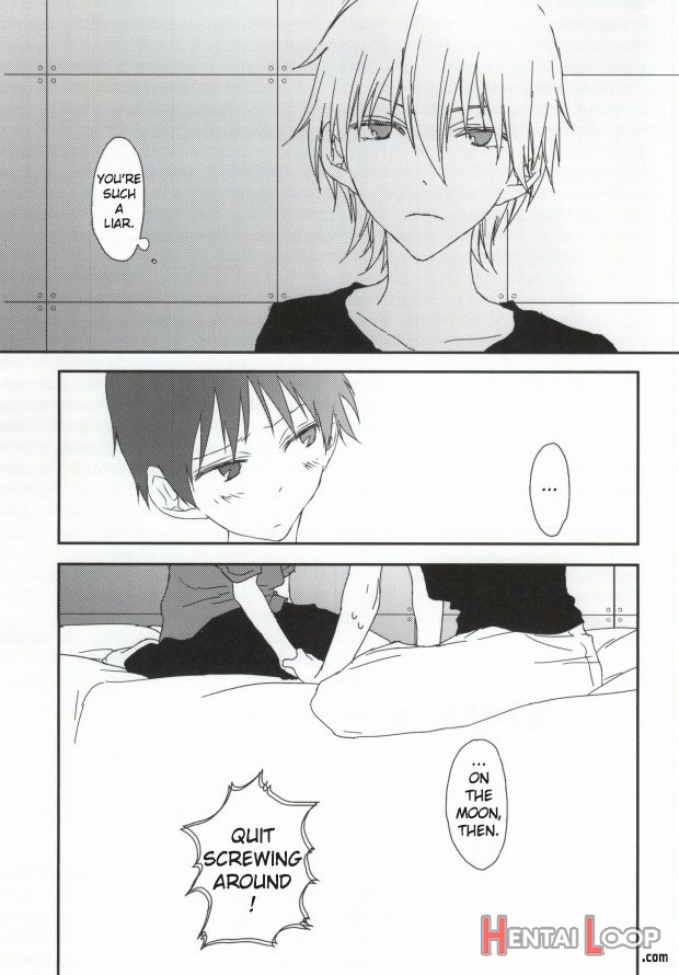 Please Let Me Grope Shinji-kun's Tits. page 24