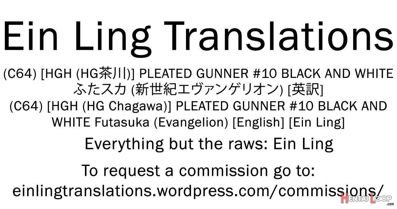 Pleated Gunner #10 Black And White Futasuka page 33