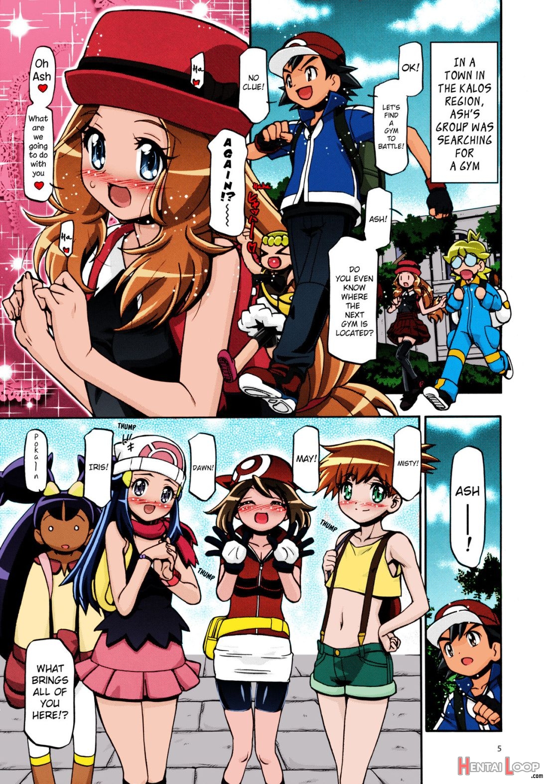 Pm Gals Xy – Colorized page 4