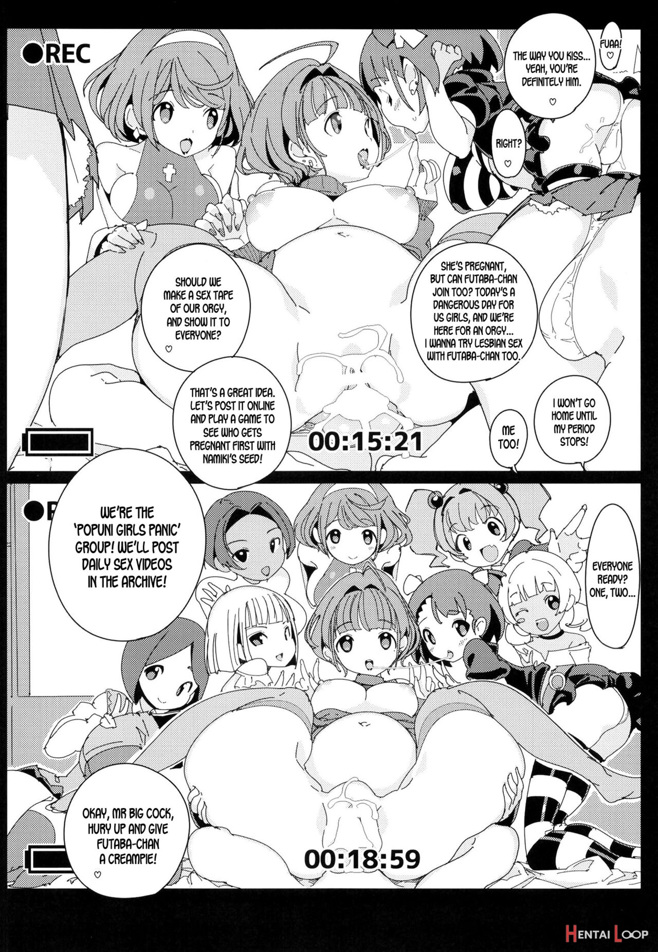 Popuni Kei Joshi Panic! Vol. 10 page 35