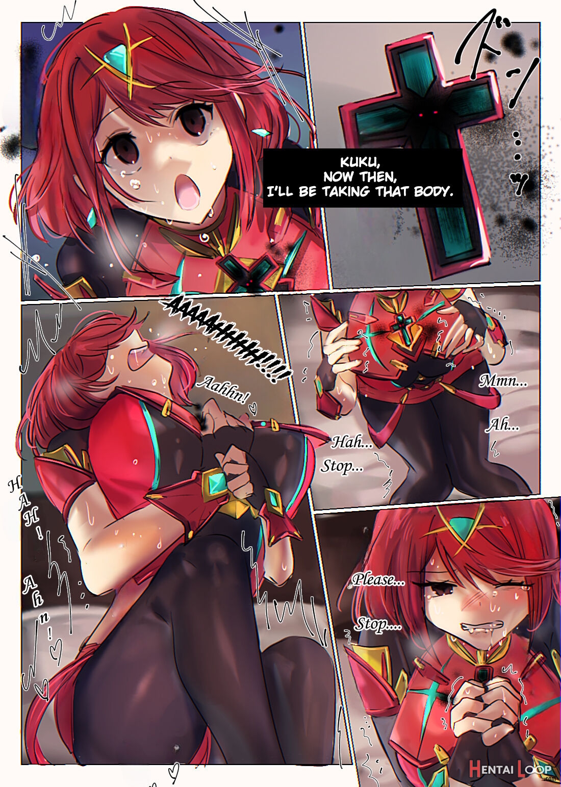 Possessing Pyra And Mythra page 4