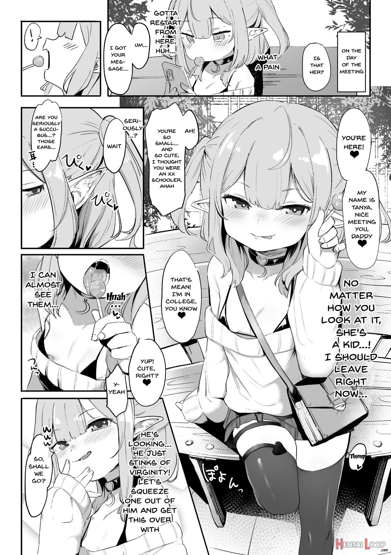 Punishing A Bratty Young Succubus Vol. 1 page 5