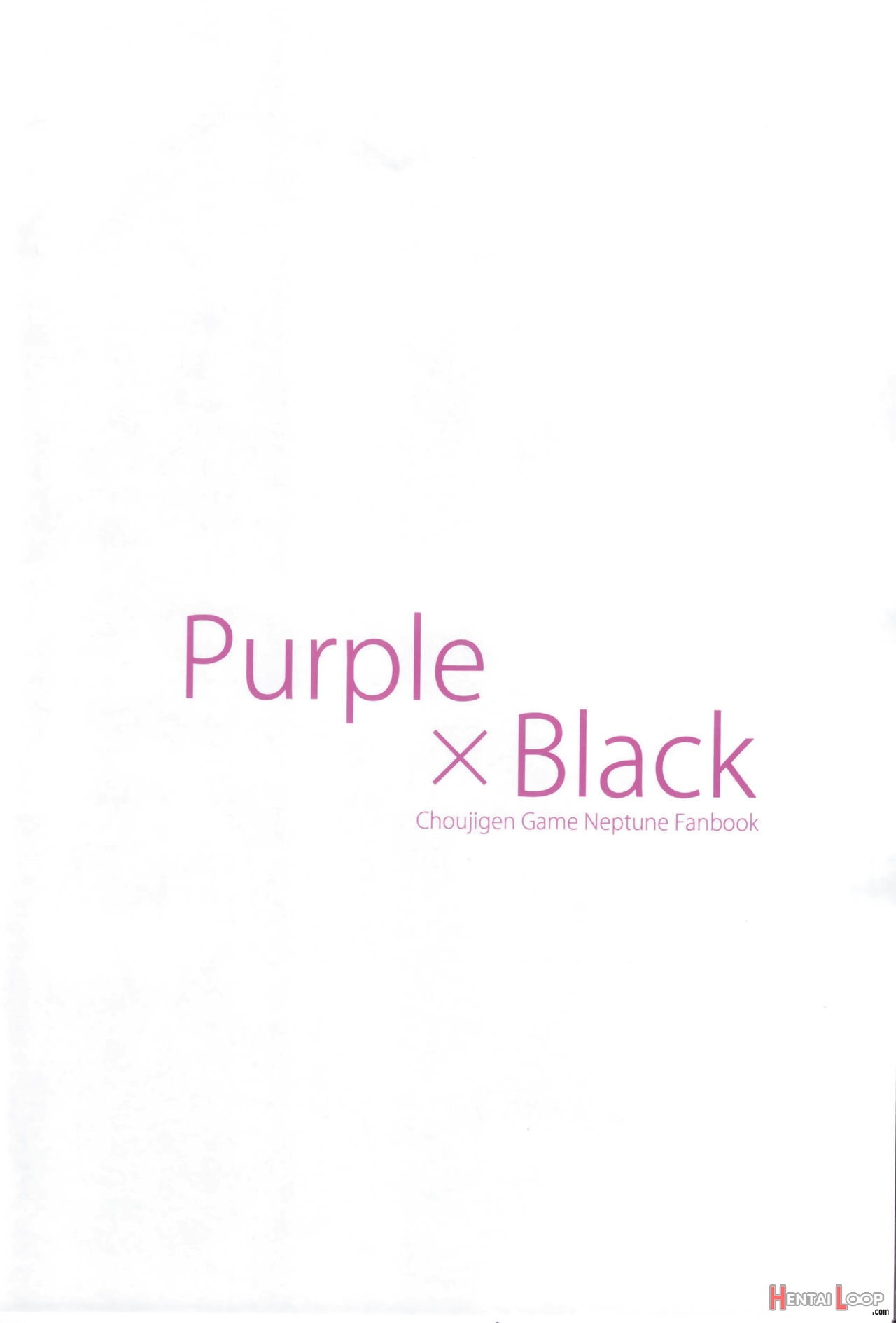 Purple X Black page 2