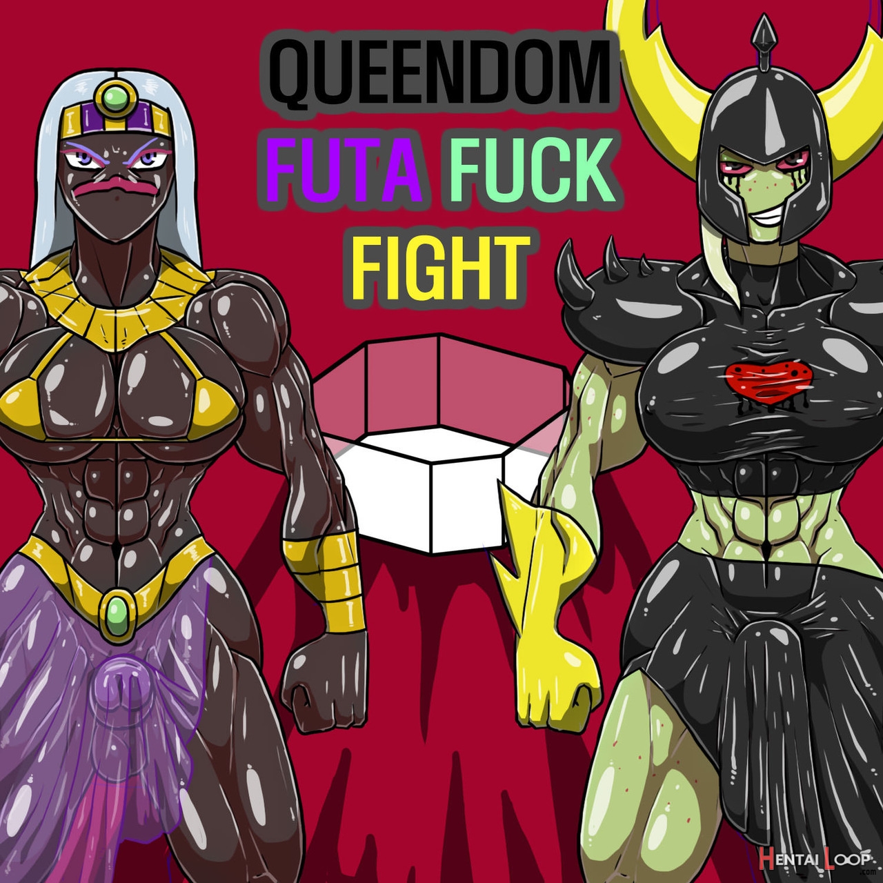 Queendom Futa Fuck Fight page 1