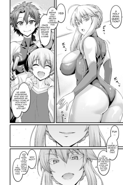 Questioning Artoria Again About The Holy Grail page 1