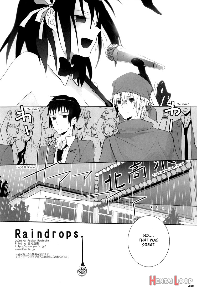 Raindrops page 2