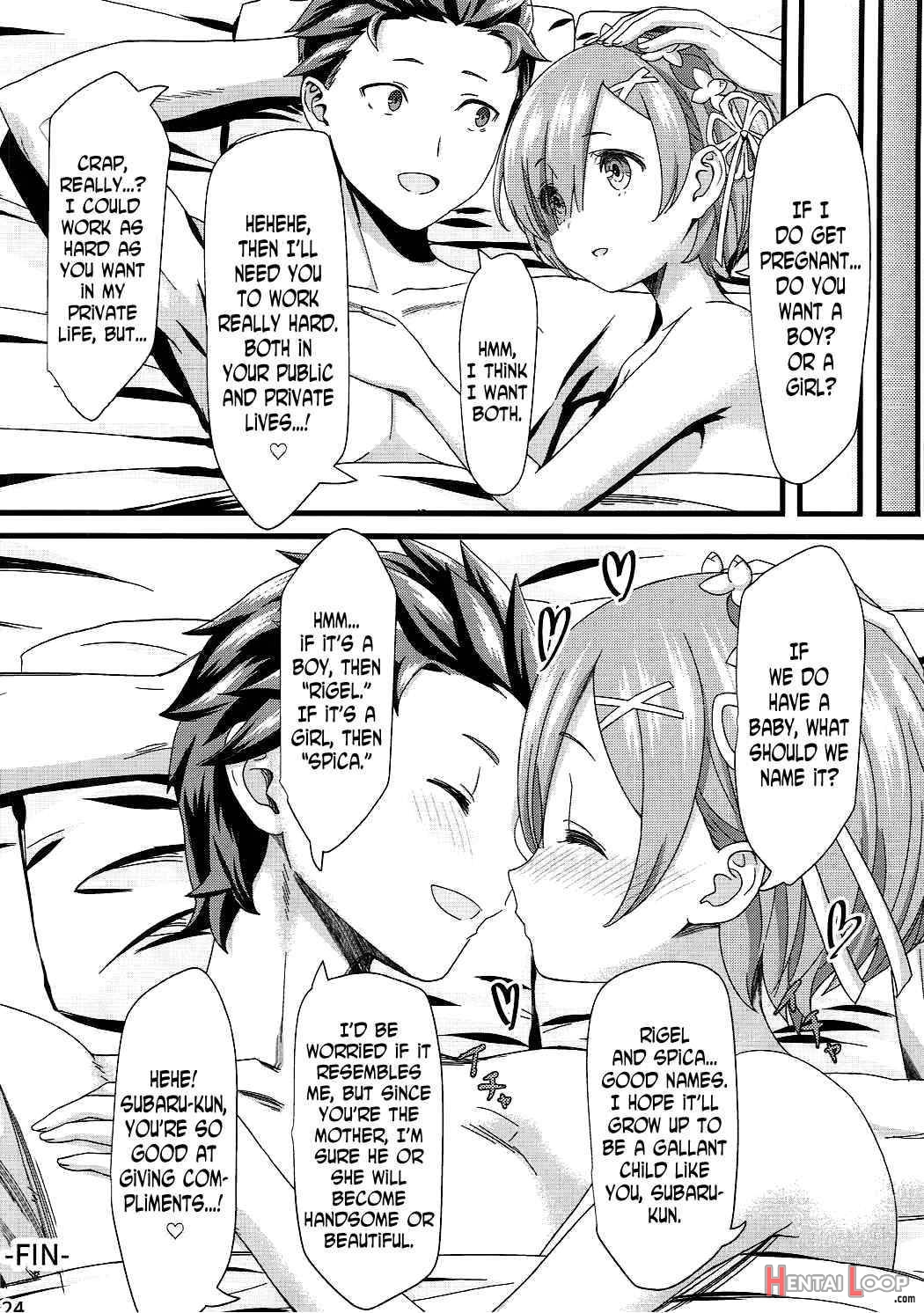 Re: Zero Kara Hajimeru Isekai Icha Love Seikatsu page 23