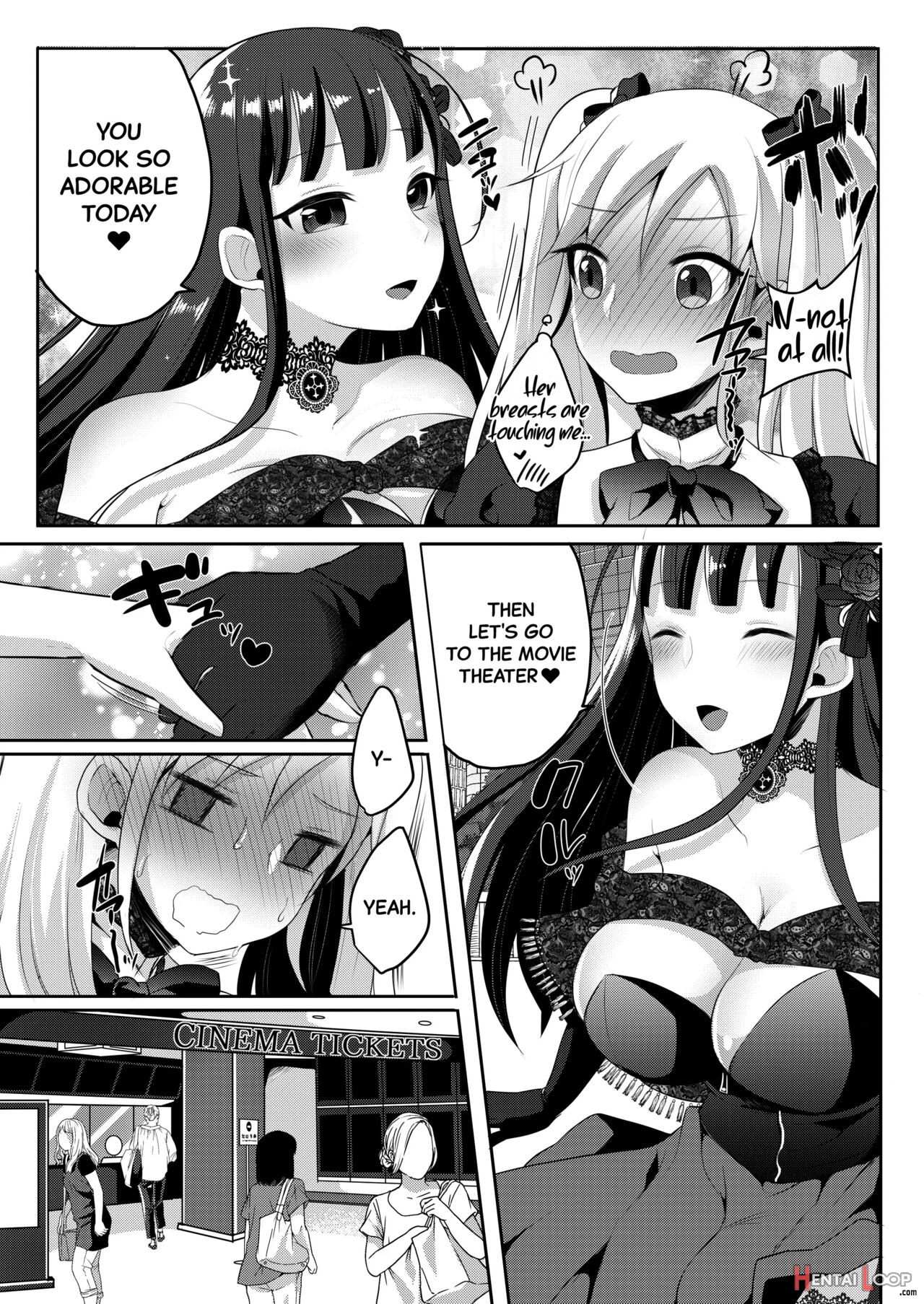 Recommendations For A Proper Movie Date With A Gothic Futanari Lady page 5