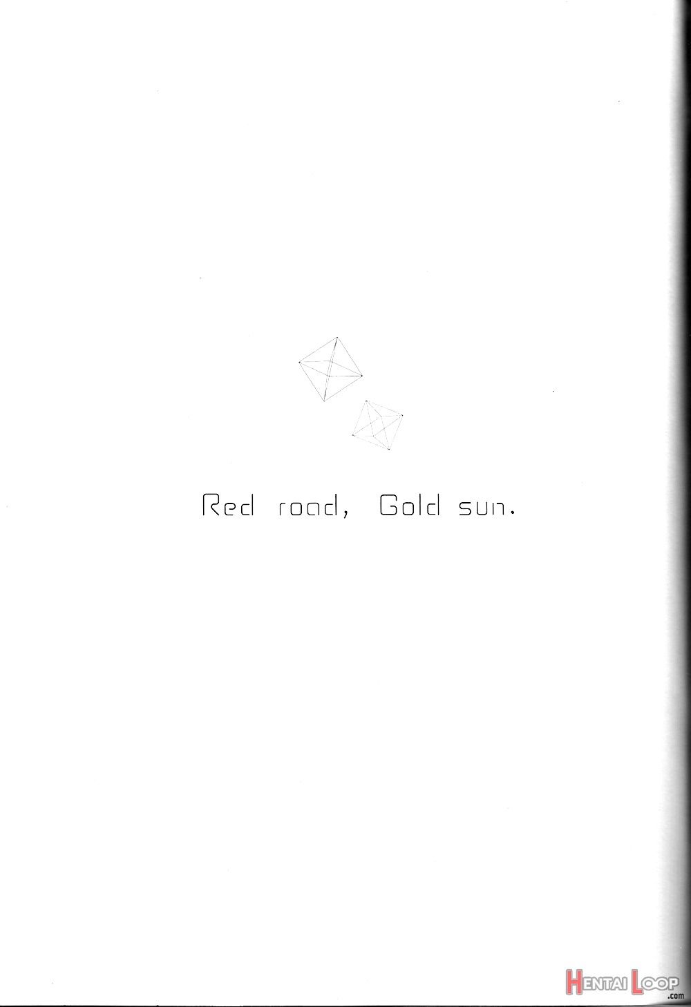 Red Road, Gold Sun. page 3