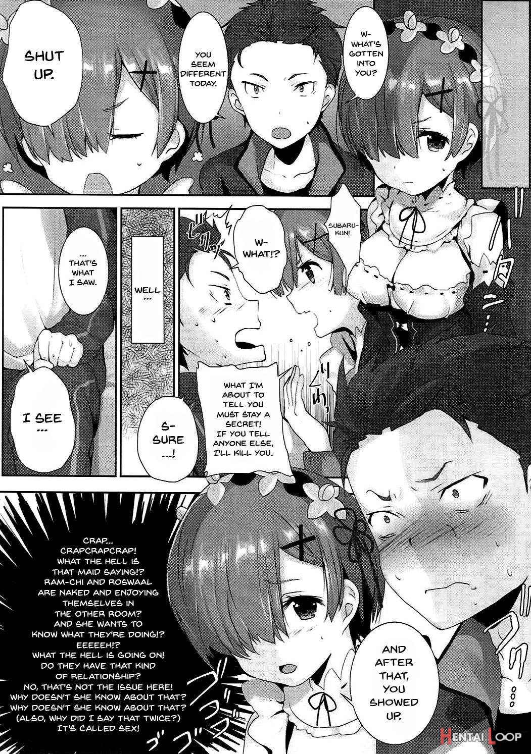 Rem No Ecchi Na Nayami O Kaiketsu Shitekudasai page 4