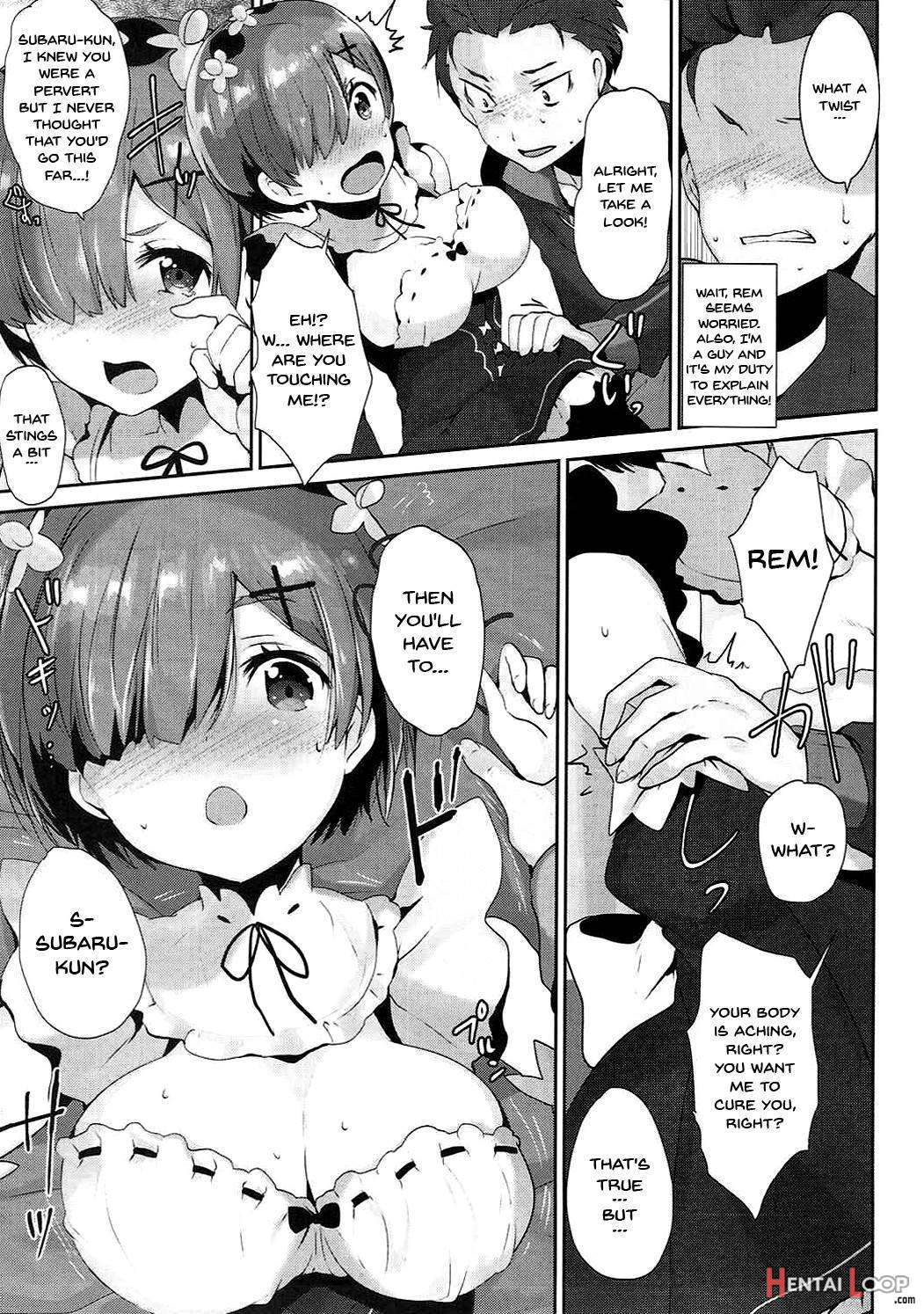 Rem No Ecchi Na Nayami O Kaiketsu Shitekudasai page 6