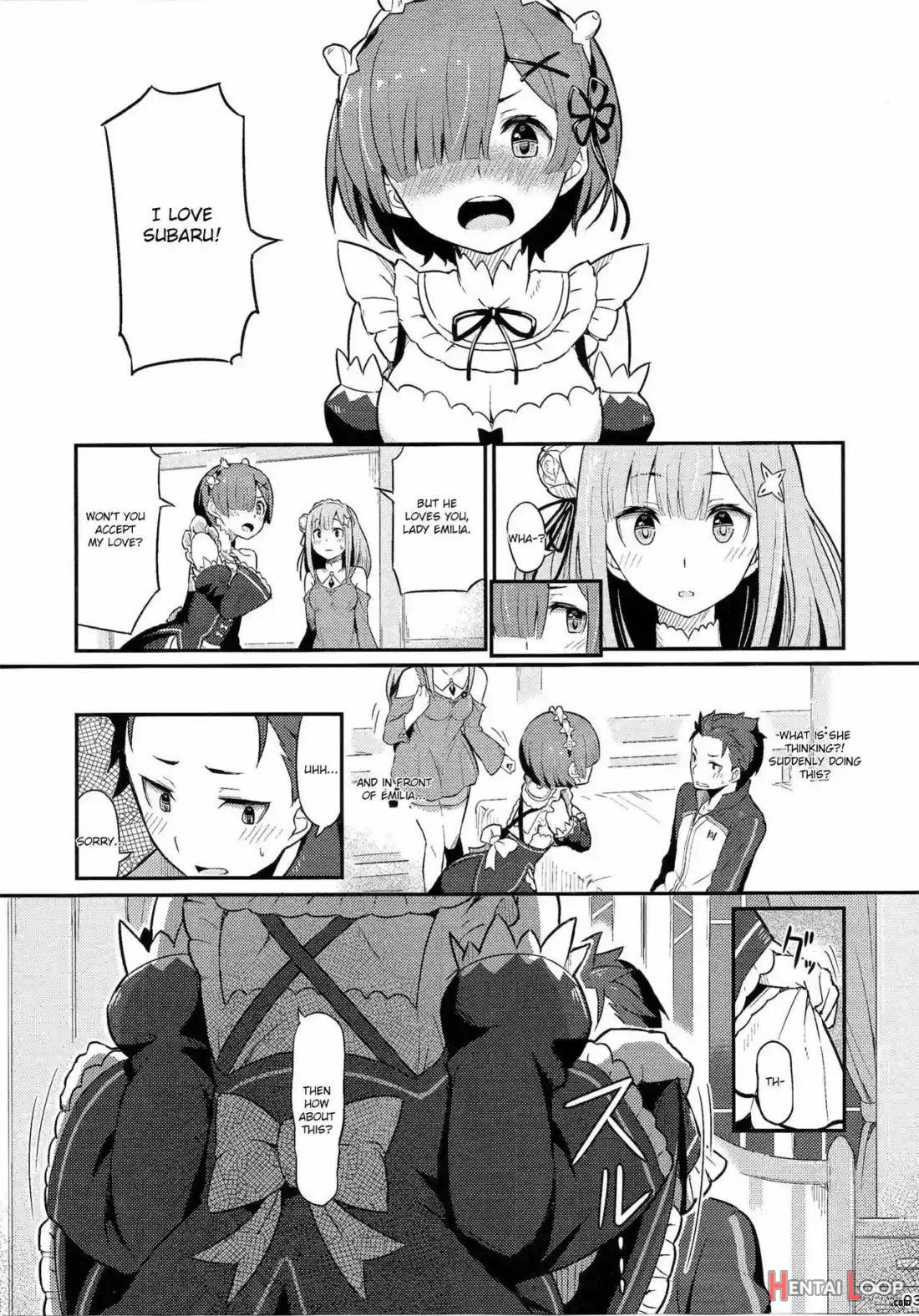 Rem No Emilia Kuttsuke Daisakusen page 4