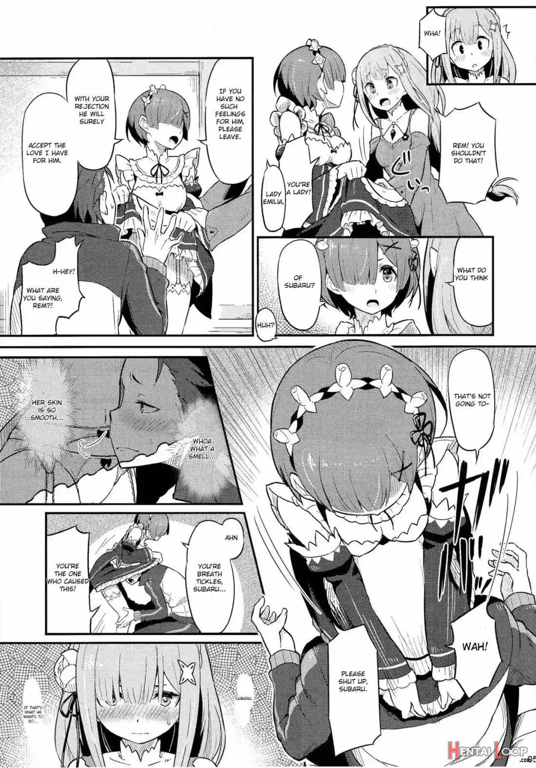 Rem No Emilia Kuttsuke Daisakusen page 6