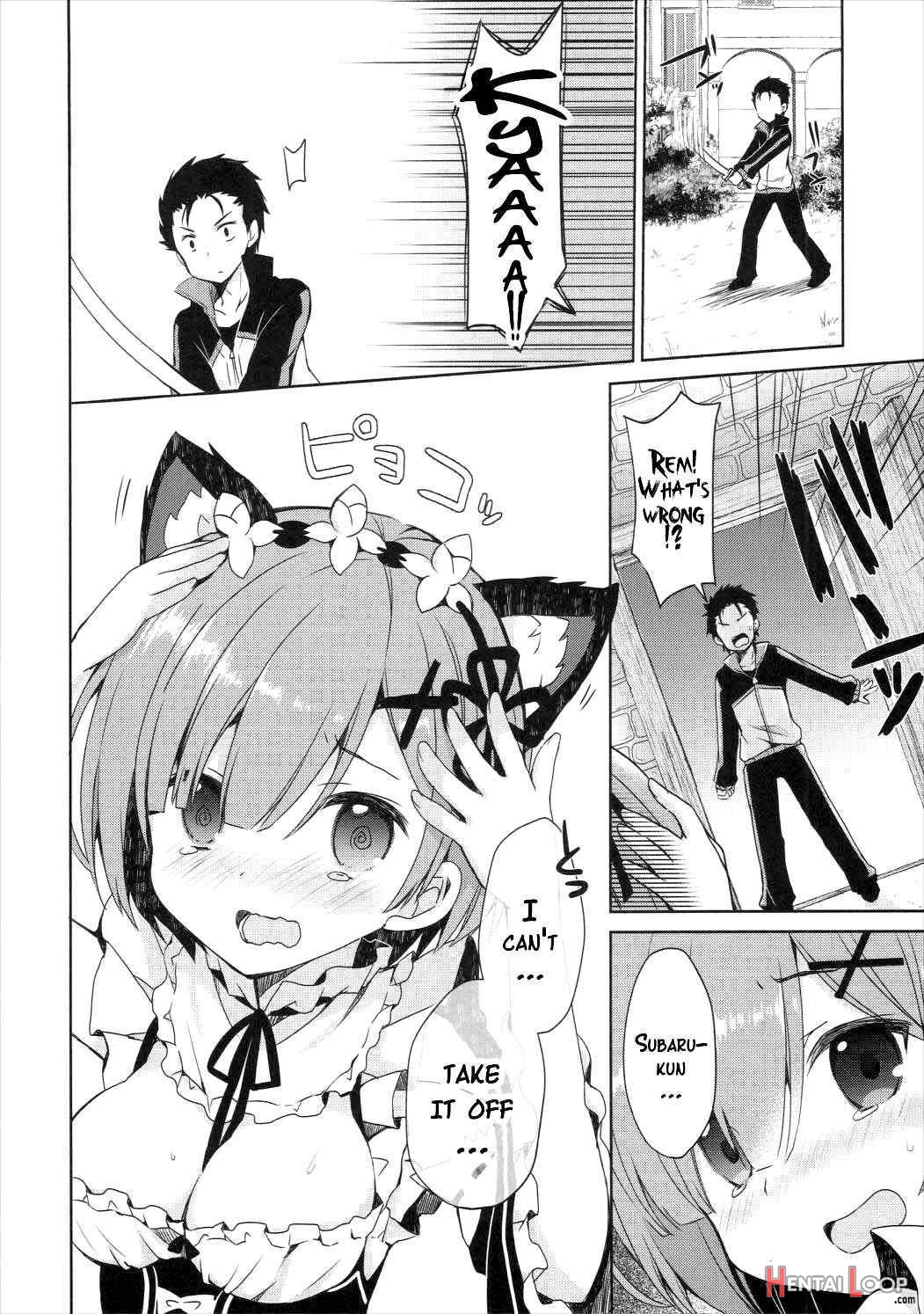 Rem Nyan Wa Hatsujouki page 4