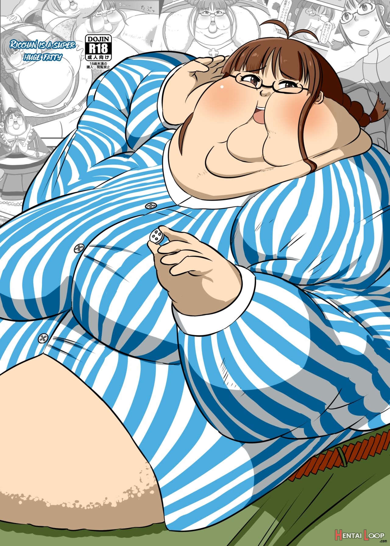Ricchan Is A Super Huge Fatty - English page 1