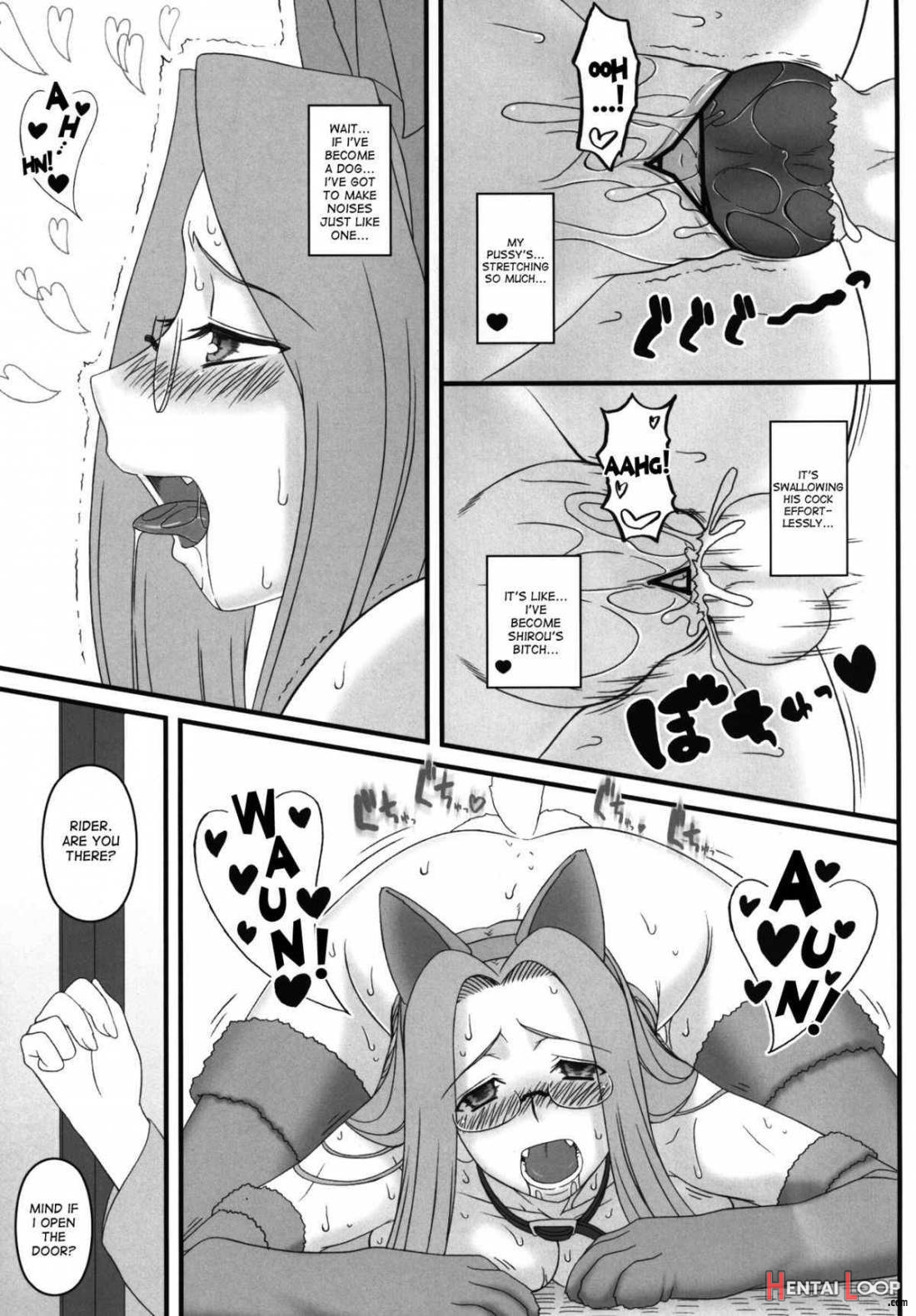 Rider San Ga Inu To Sex Shichau Hon page 22