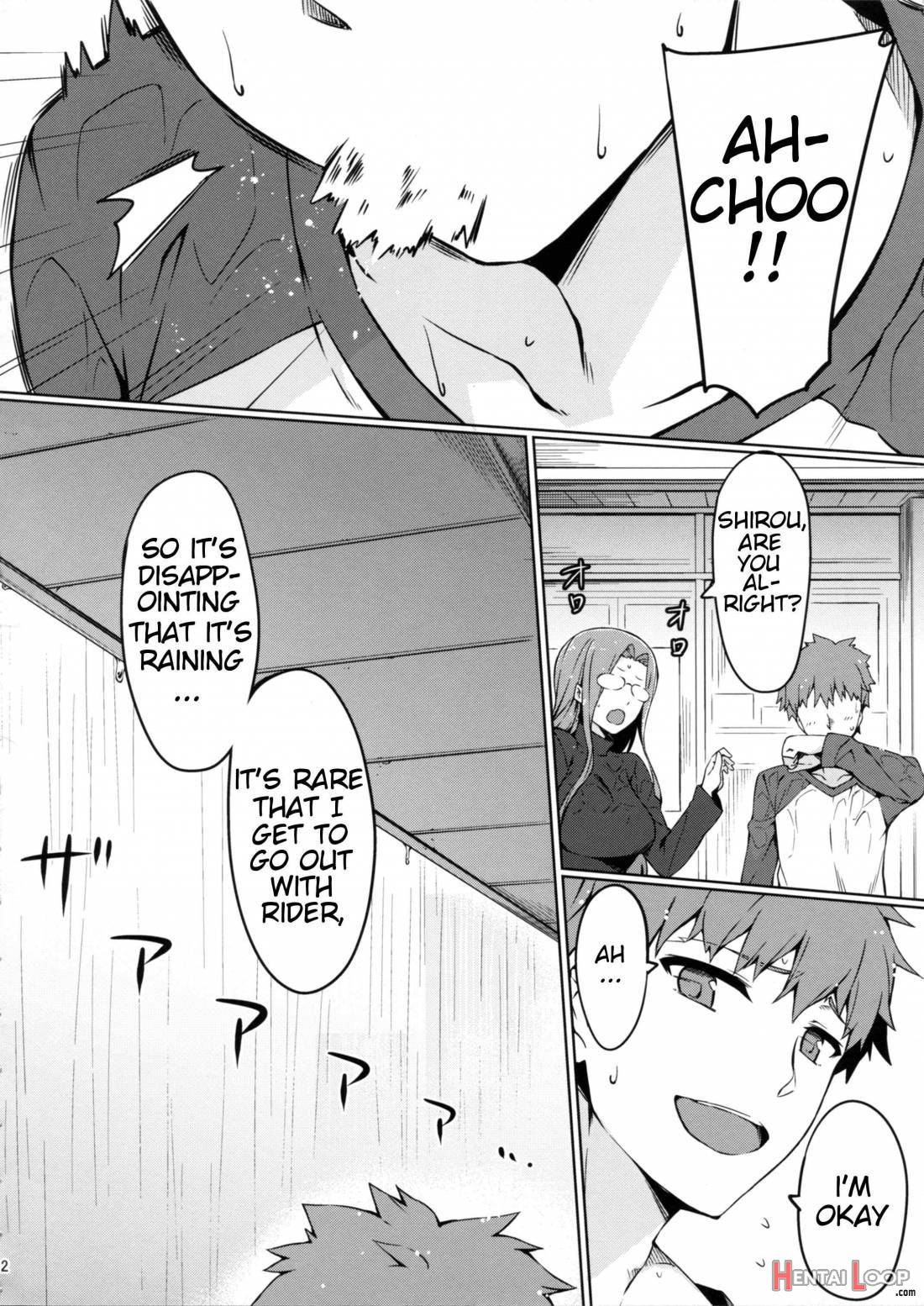 Rider-san To Love Hotel. page 2