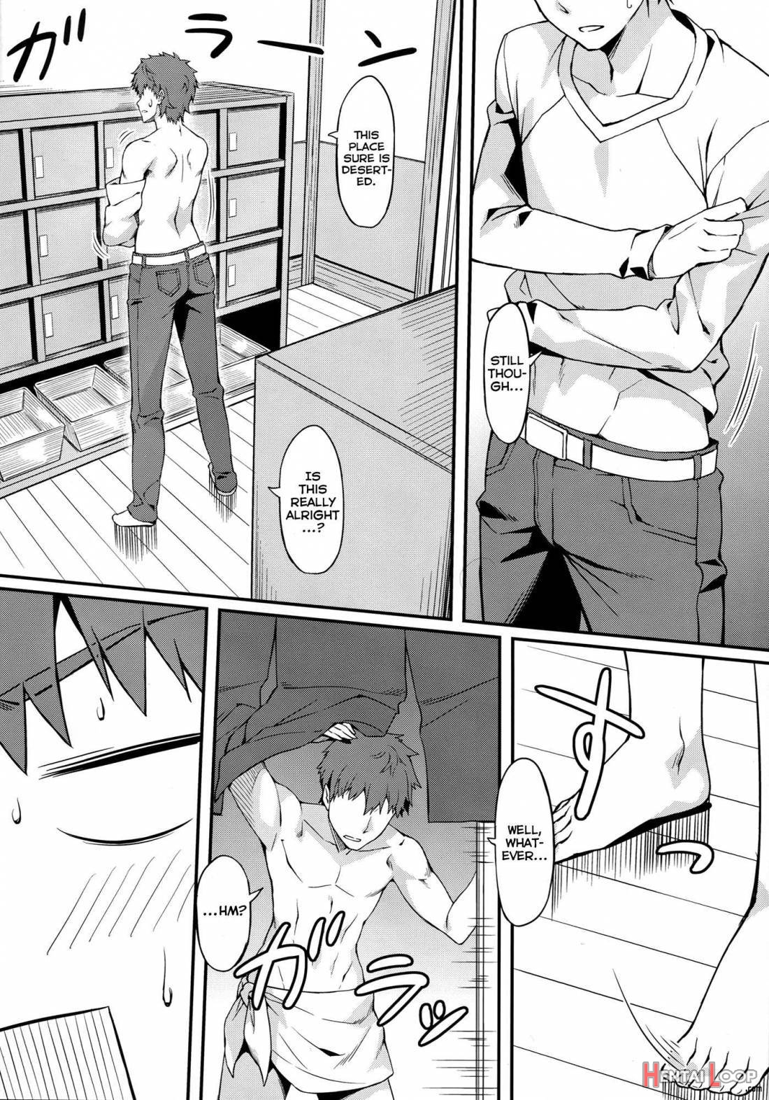 Rider-san To Onsen Yado. page 5