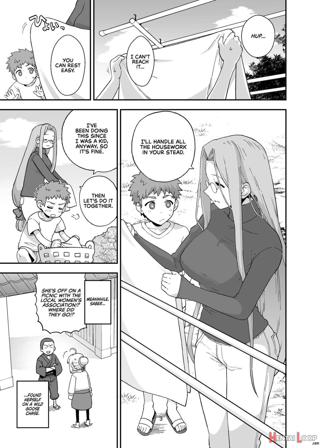 Rider-san To Orusuban page 4