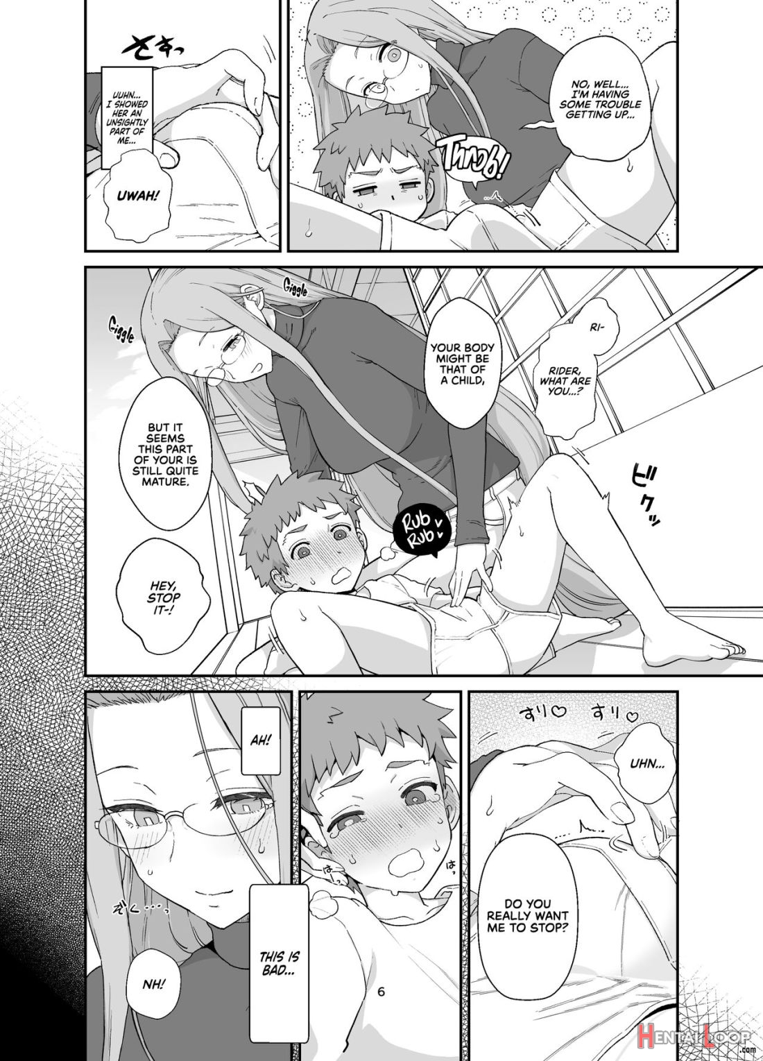 Rider-san To Orusuban page 7