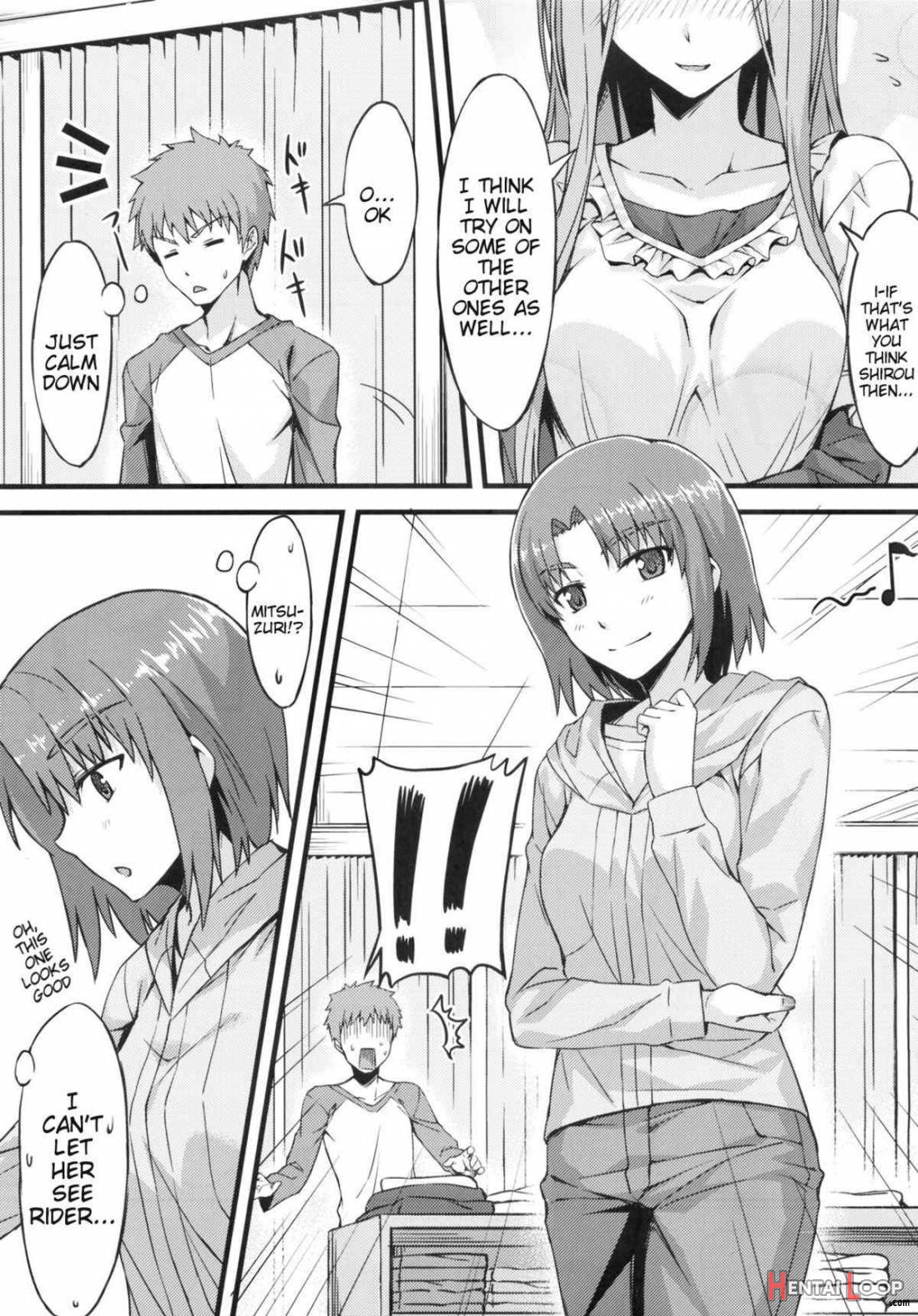 Rider-san To Shichakushitsu. page 4