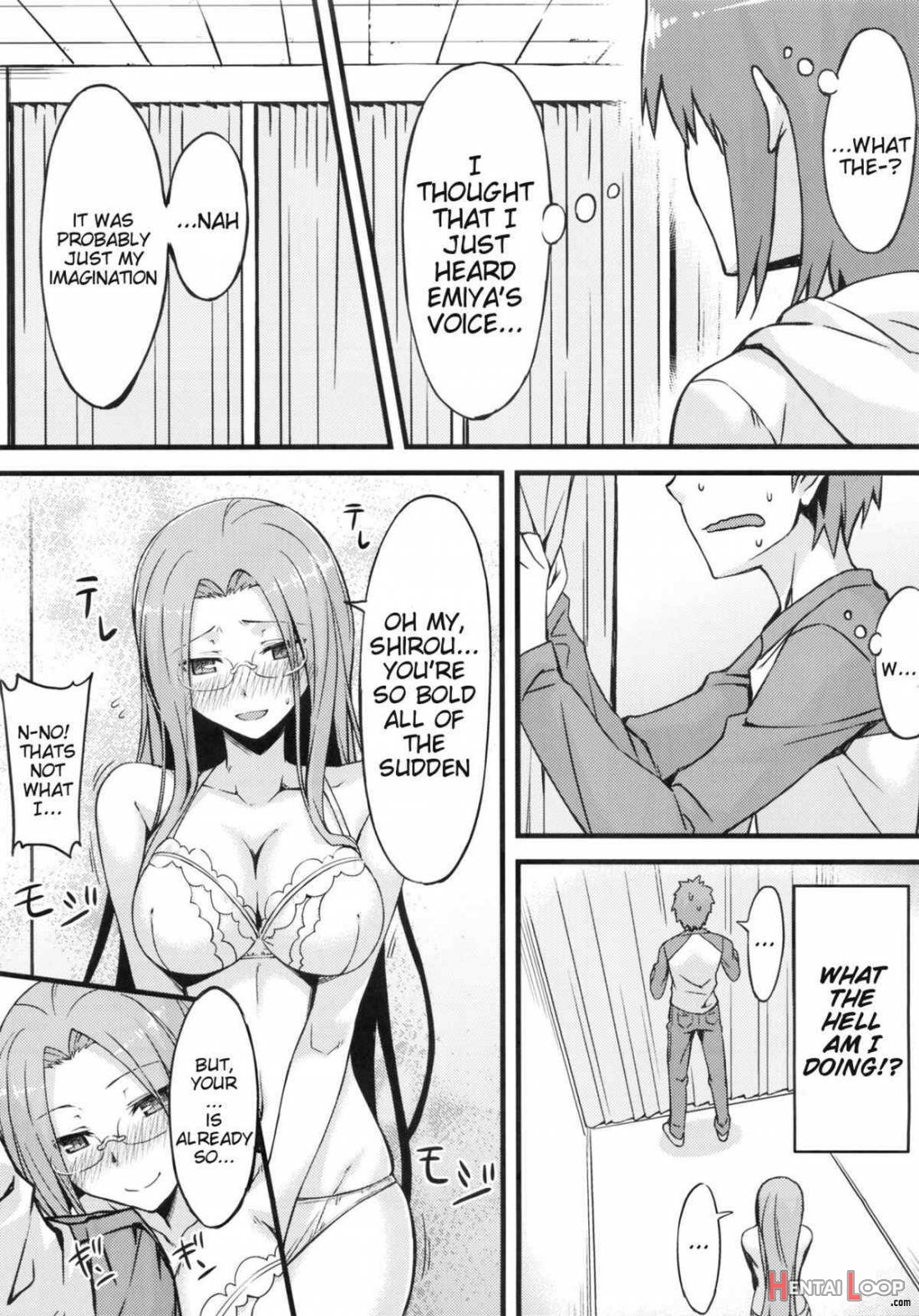 Rider-san To Shichakushitsu. page 6