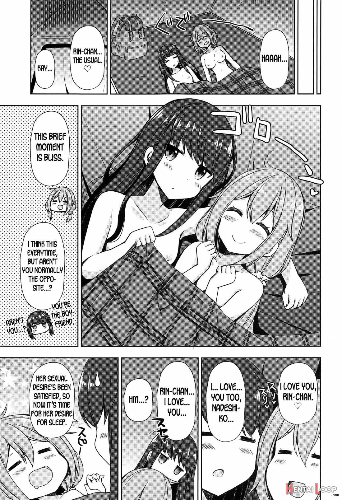 Rin To Nadeshiko ~camp No Yoru Wa Hen~ page 12