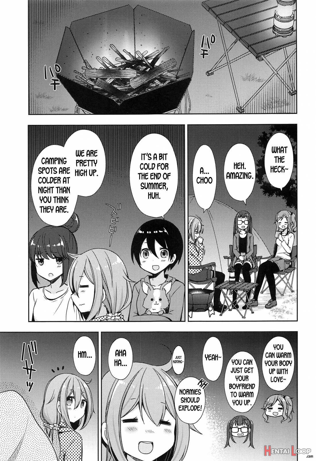 Rin To Nadeshiko ~camp No Yoru Wa Hen~ page 2