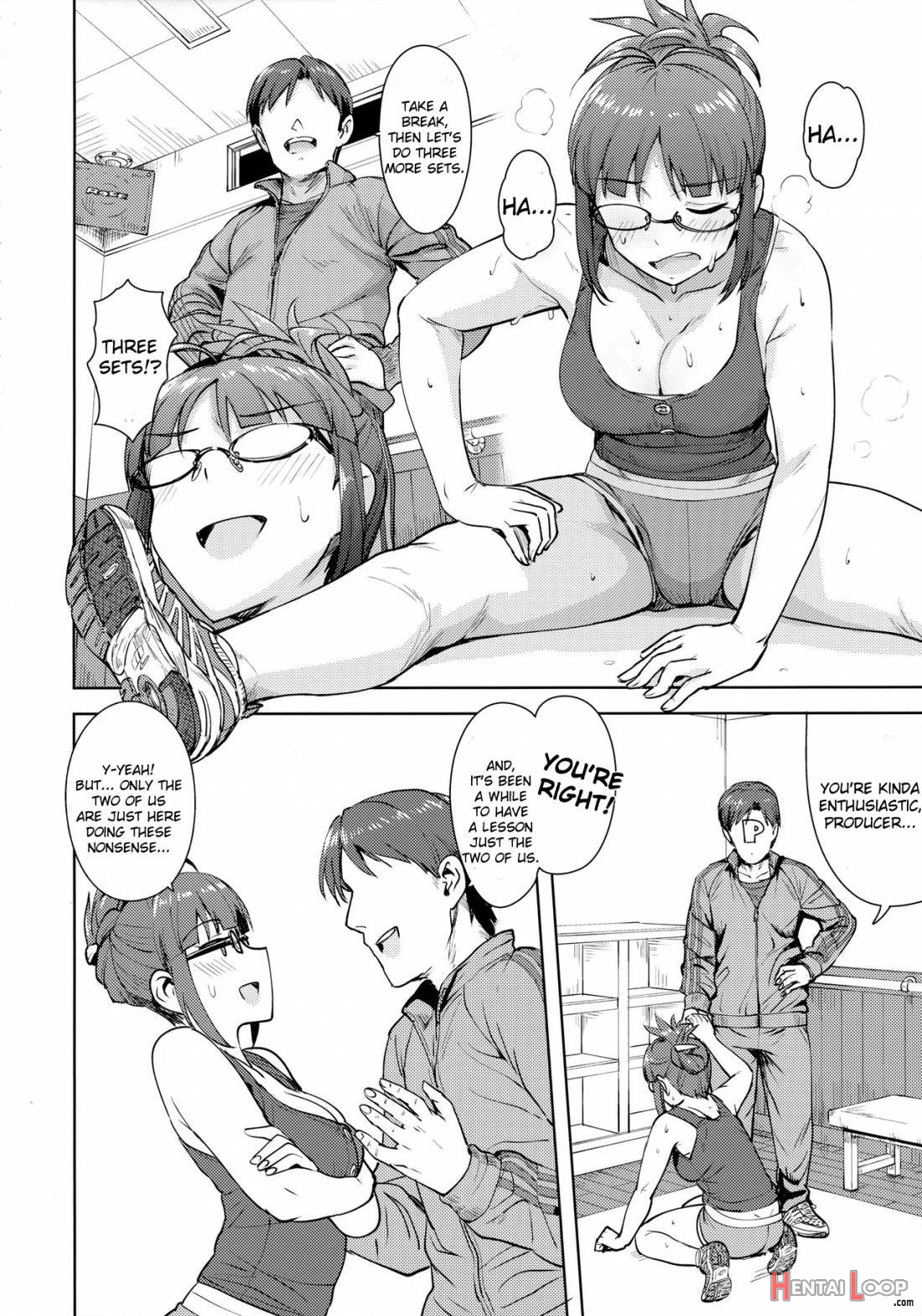 Ritsuko To Stretch! page 3