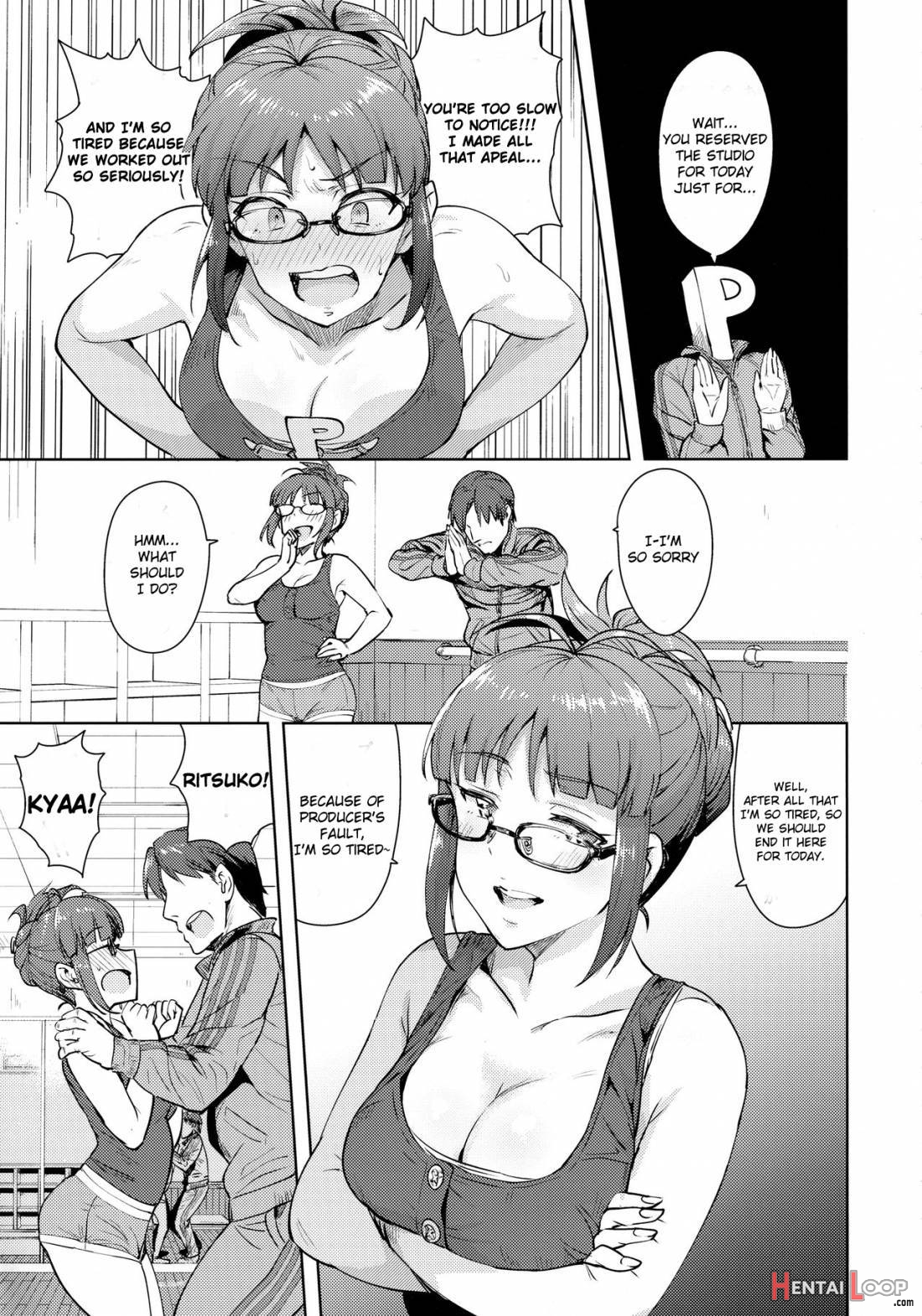 Ritsuko To Stretch! page 4
