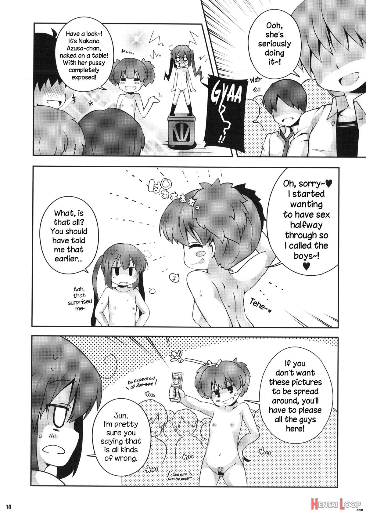 Roshutsu X Keion page 13