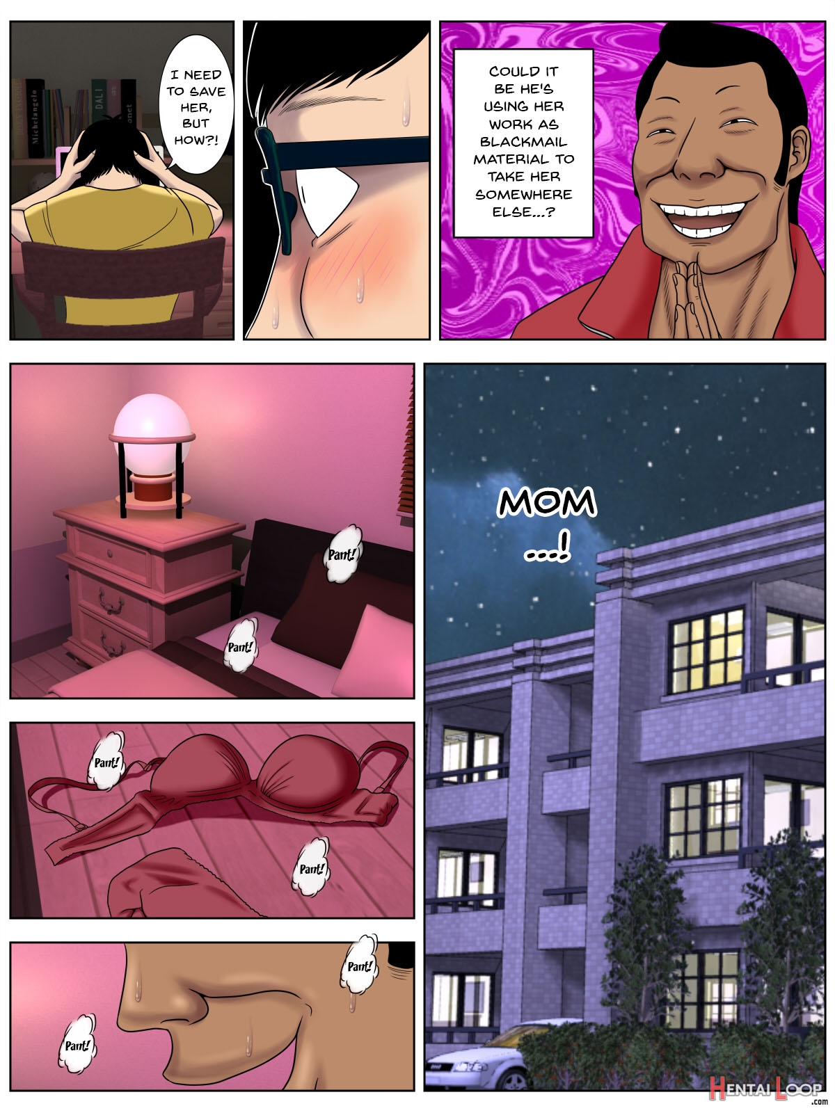 Sa.ki.ko.sa.re 3 ~my Beloved Step Mom Is Being Fucked By This Scumbag Teacher! page 23