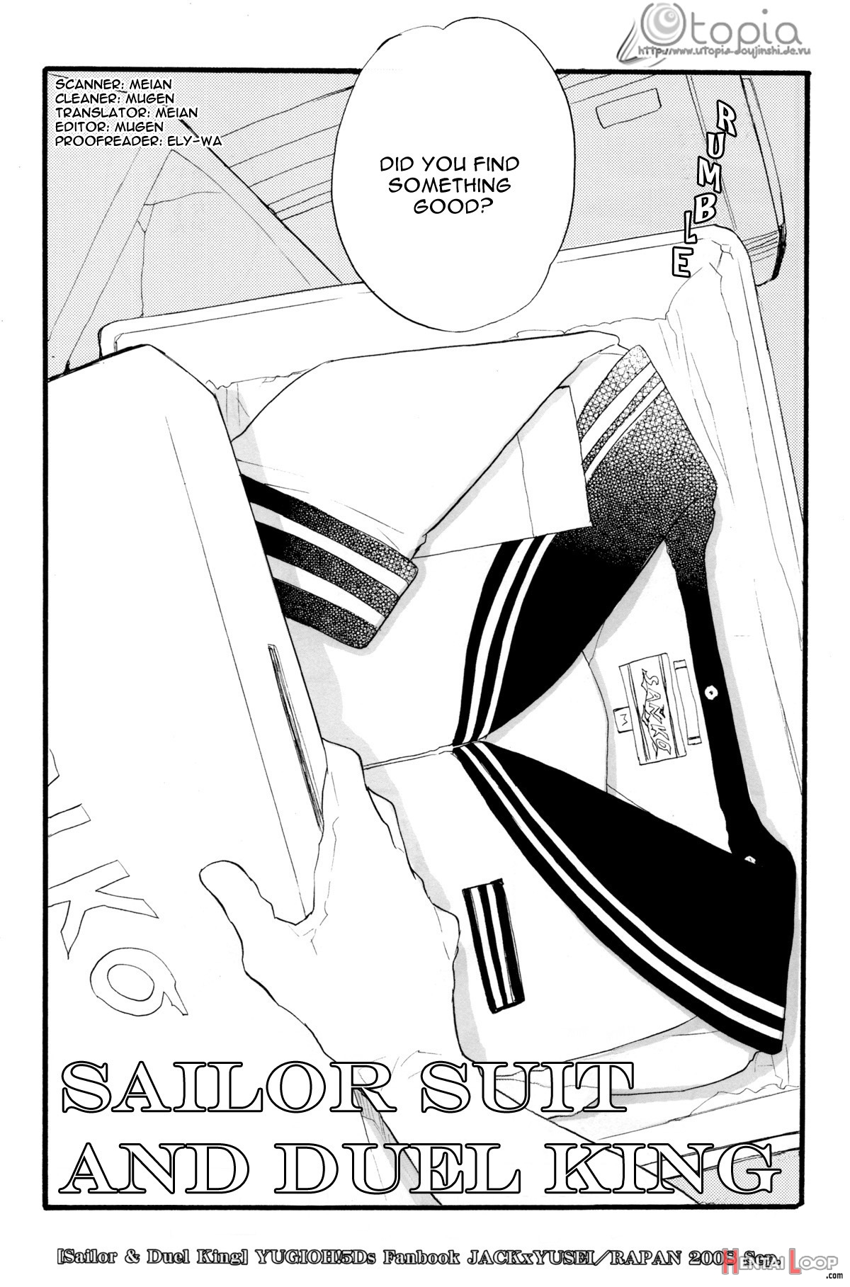 Sailor Fuku To Duel King page 3