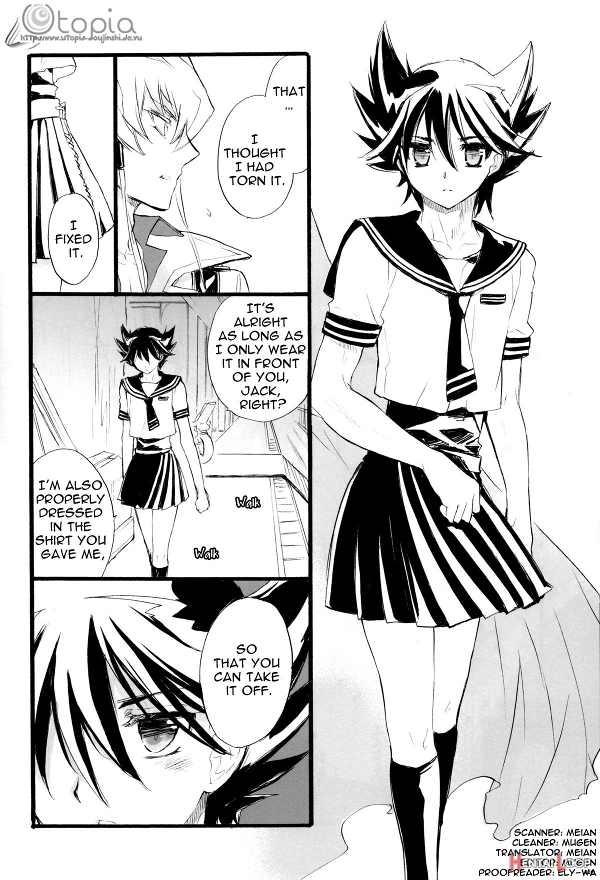 Sailor Fuku To Duel King page 31