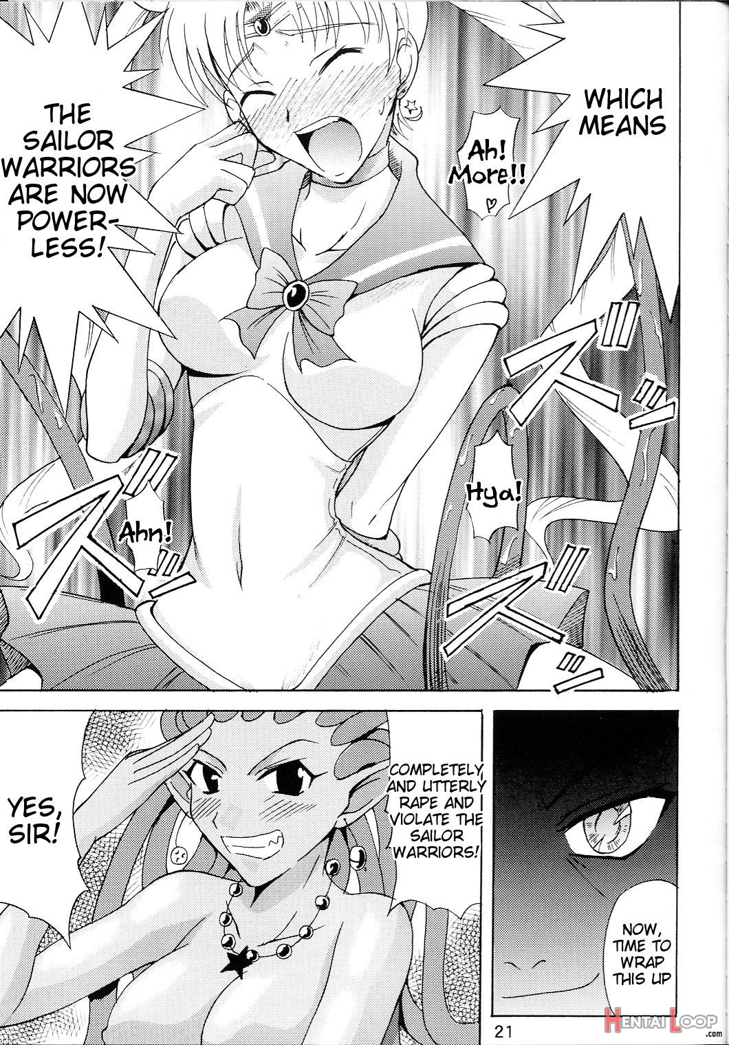 Sailor Fuku To Kikan Toushika page 19