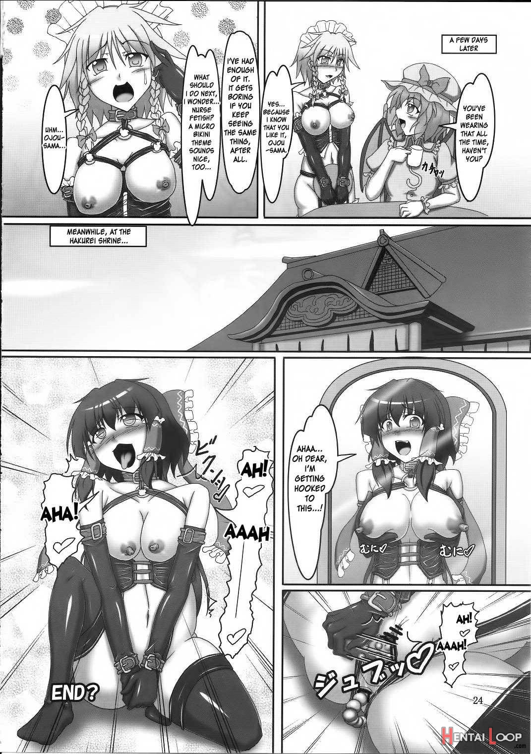 Sakuya To Reimu No Bondeji De Ikou!! page 22