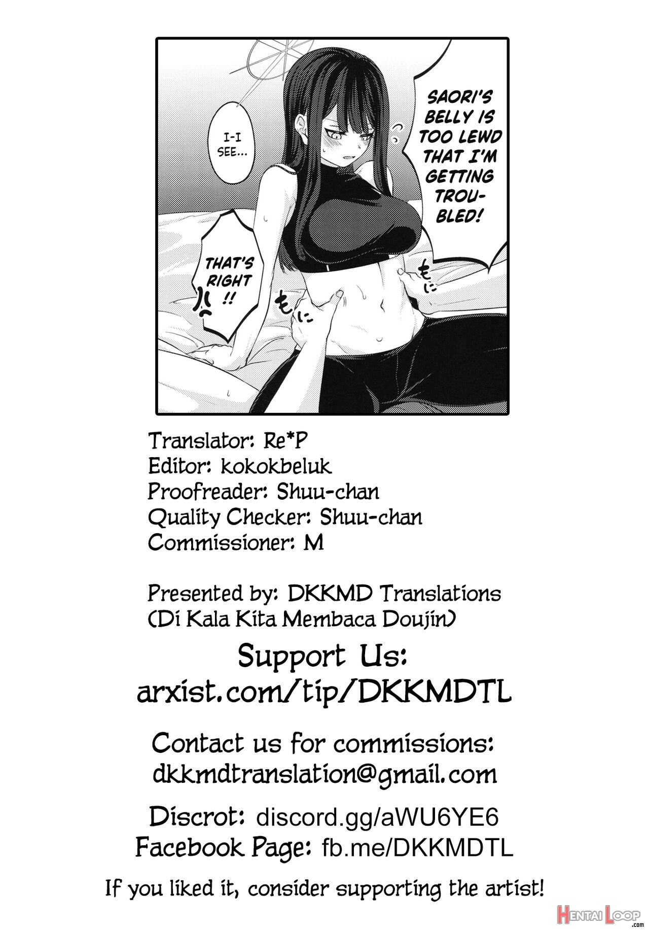 Saori’s First Delivery page 21