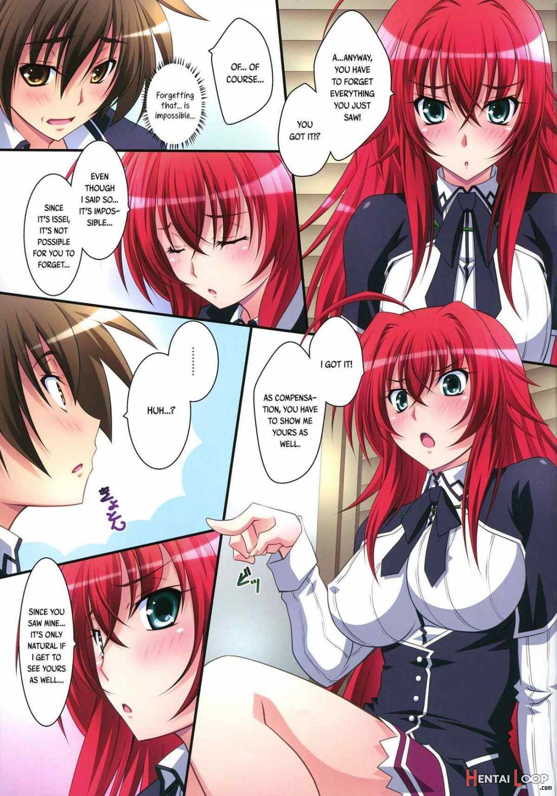 Scarlet Princess “rias Daisuki!” page 8