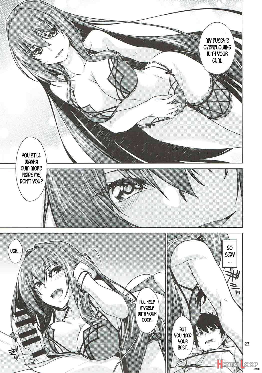 Scathach-shishou To Celt-shiki Gachi Hamex! page 22