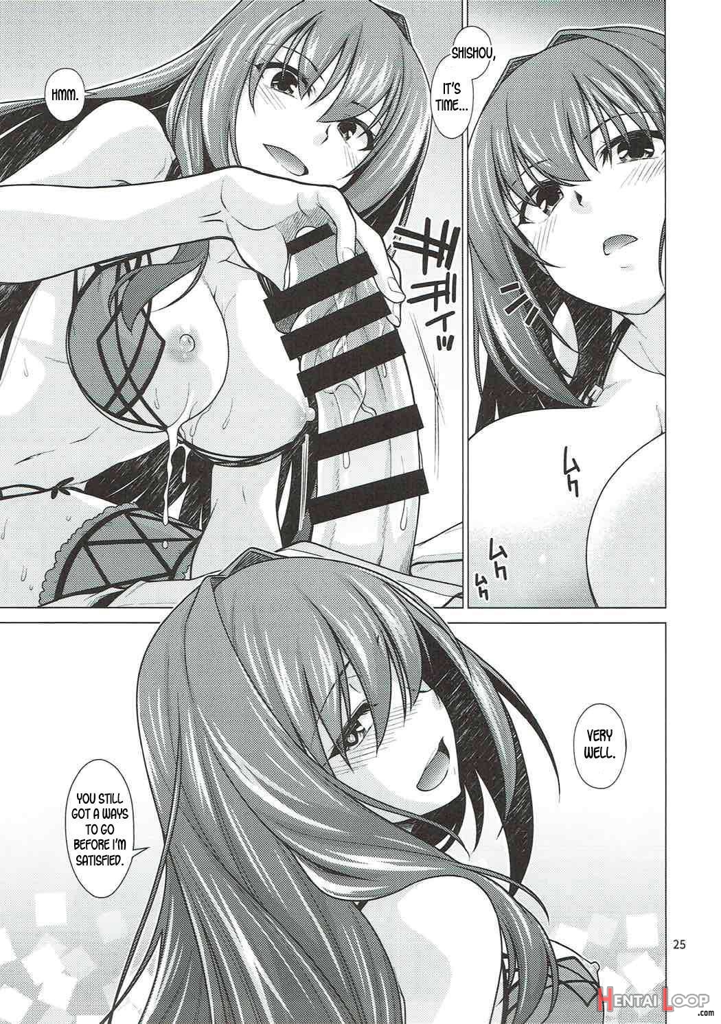 Scathach-shishou To Celt-shiki Gachi Hamex! page 24